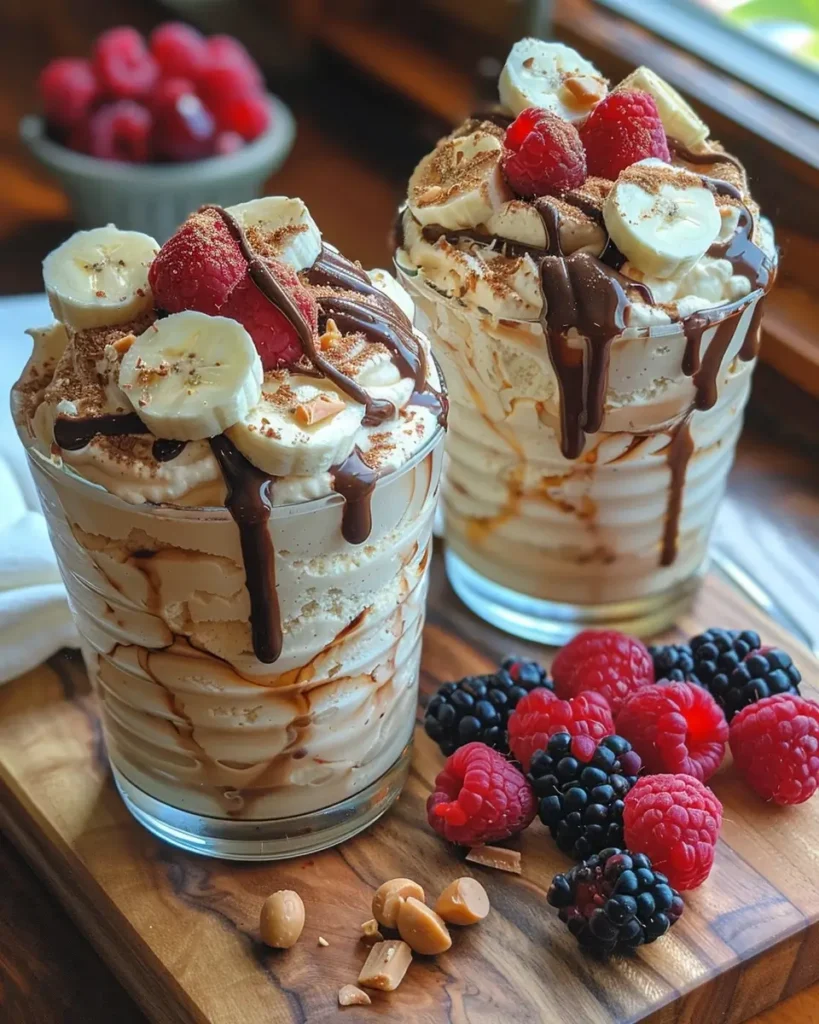 Completed recipe of Feature of Cottage Cheese Peanut Butter Mousse