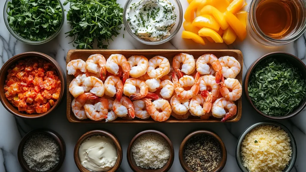 Ingredients for Shrimp Casserole